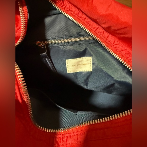 Aime Leon Dore Nylon Duffle Bag Equestrian Red ALD Queens New York